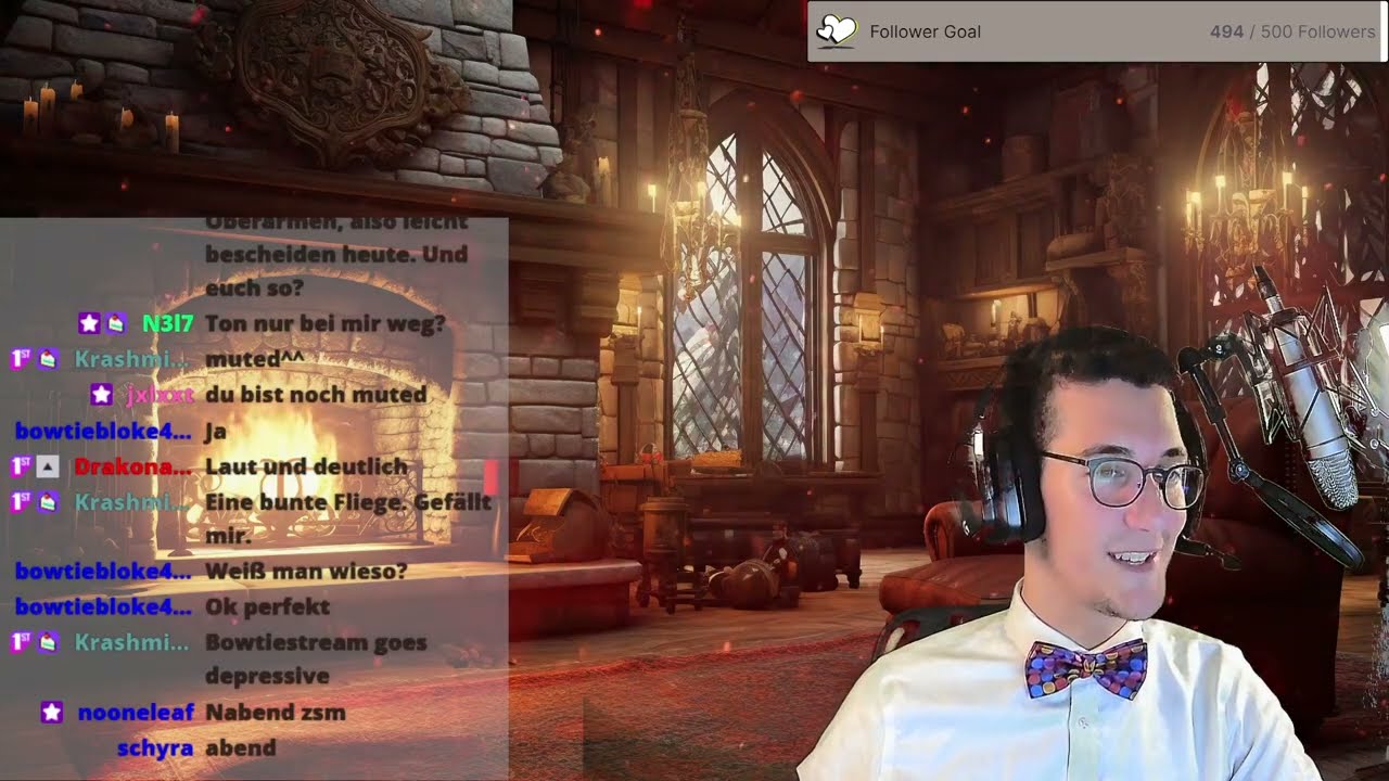 Screenshot aus einer Lesung